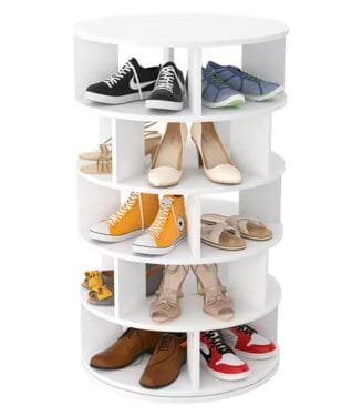 Zapatera Giratoria 25 Pares Multifuncional 0rganizador Bolso