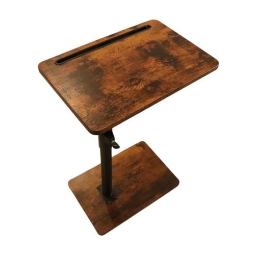 Mesa giratoria de 360° de altura ajustable para espacios pequeños