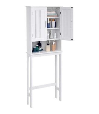 Organizador de Estante Ajustable de 4 Niveles para Toallas